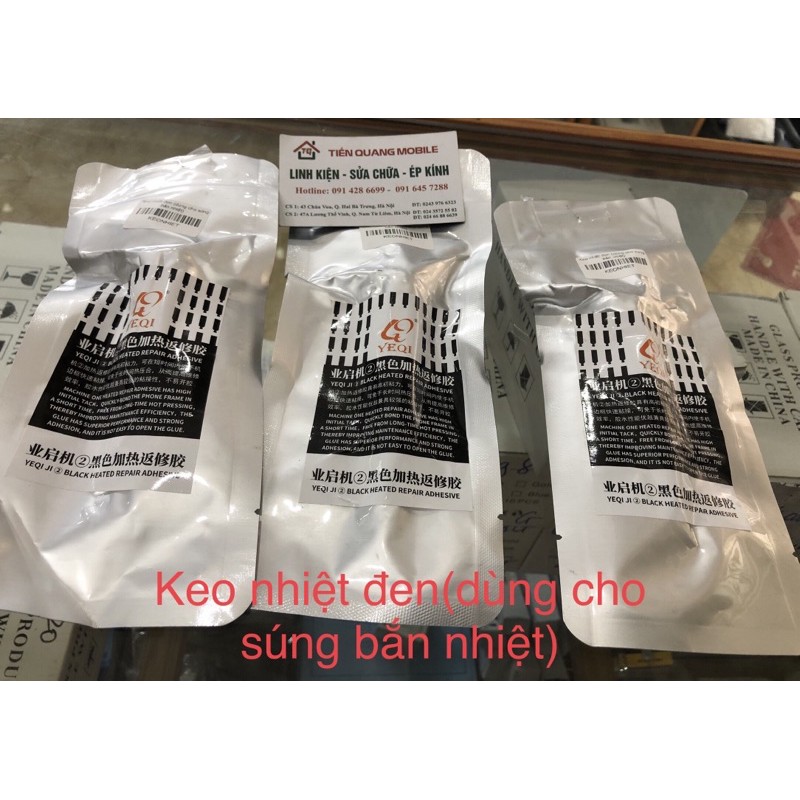 Keo nhiệt đen (dùng cho súng bắn nhiệt)