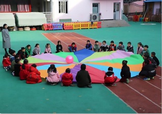 Bạt dù mầu sắc cầu vồng