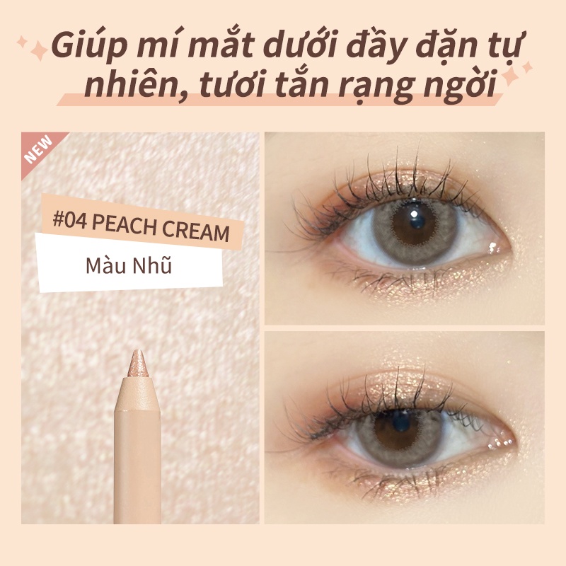 Chì kẻ mắt JUDYDOLL dạng kem gel chống thấm nước chống nhòe cao cấp 0.6g