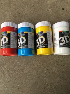 Combo 4 màu vẽ 3d