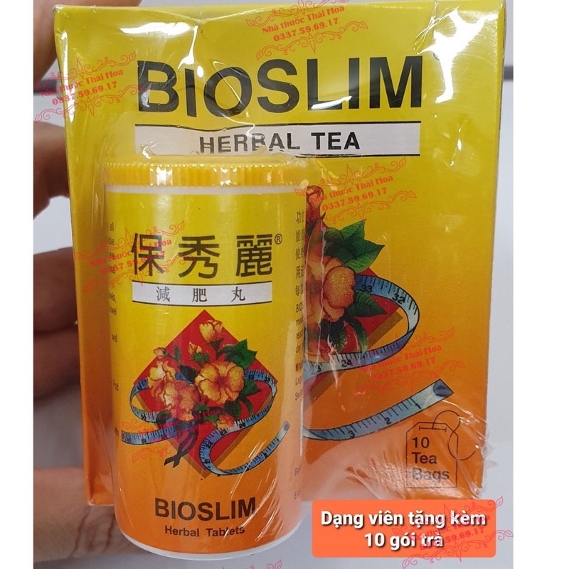 Trà Giảm Cân Bảo Tú Lệ Bio Slim 40 gói