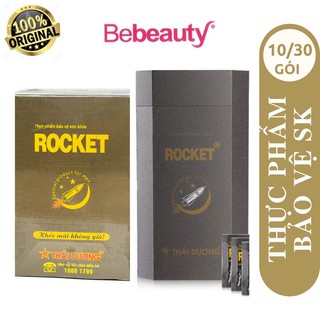 COMBO - Viên Uống Tăng Cường Sinh Lý Cho Nam Rocket Hộp 30 Gói, 10 Gói