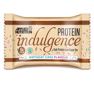 bánh whey protein indulgence vị Birthday cake (thanh 50g)