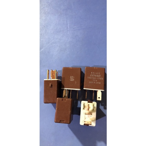 [RELAY/RƠ-LE]  Rơ le Relay Denso , mitsuba, omron Bãi Nhật 4 Chân Điện 12V (loại tốt)