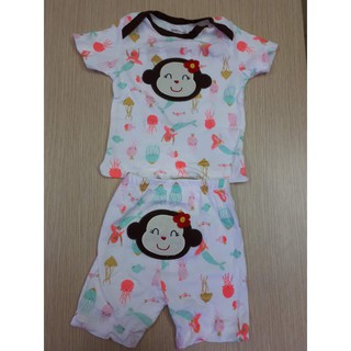 Sét 2 bộ quần áo Carter's bozip (4-14kg)