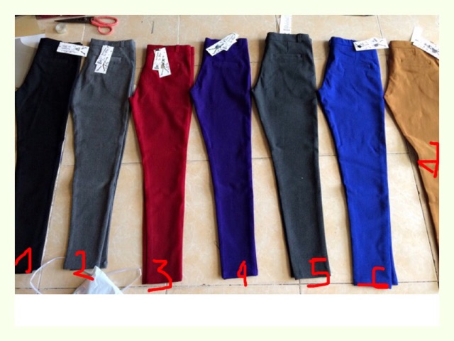 Quần cotton viền nhẹ túi | BigBuy360 - bigbuy360.vn