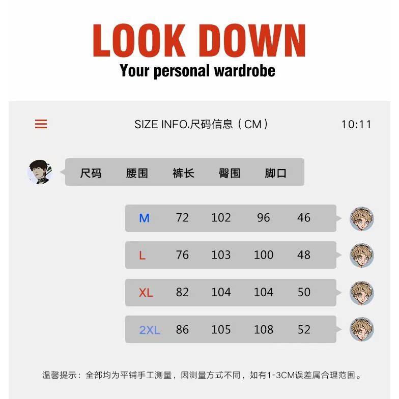 Quần Dài Ống Suông Màu Đen Size M-3Xl Thời Trang Trẻ Trung Cho Nam | BigBuy360 - bigbuy360.vn