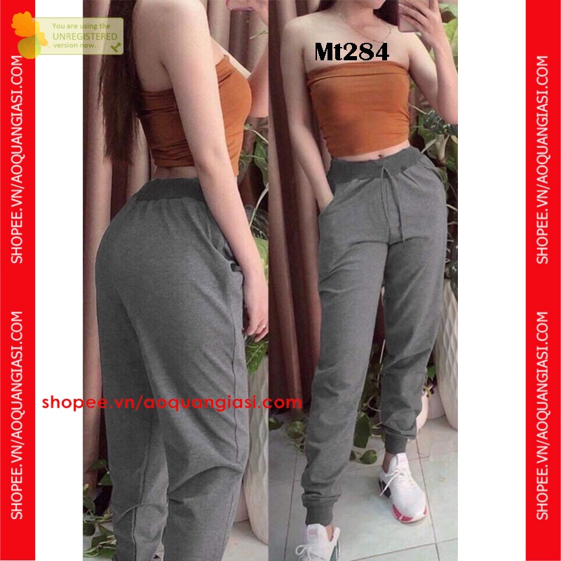 Quần jogger thể thao trơn MT284 | BigBuy360 - bigbuy360.vn