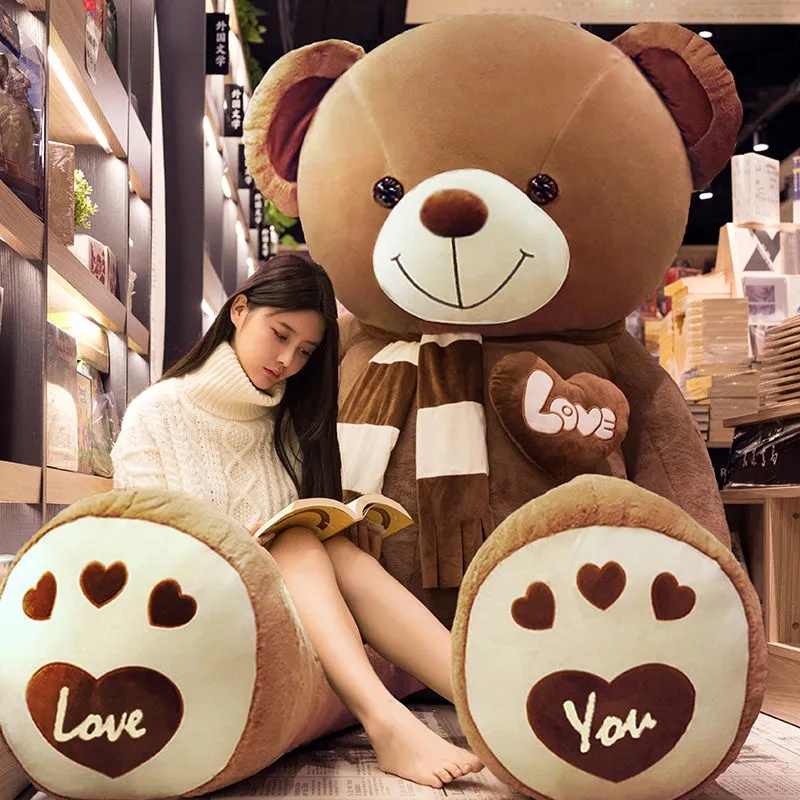 Gấu Teddy Nhồi Bông Cỡ Lớn 120cm / 1.2M