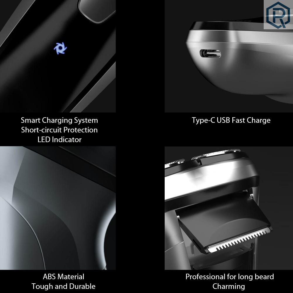 Máy cạo râu Xiaomi Youpin 3d chất lượng cao cho nam