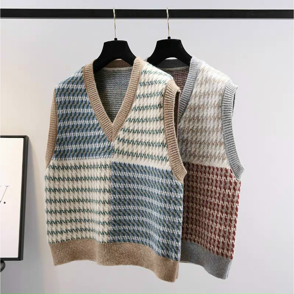 BÁN SỈ - ÁO LEN GILE NỮ SÁT NÁCH 2 MÀU QCCC AN62 | BigBuy360 - bigbuy360.vn