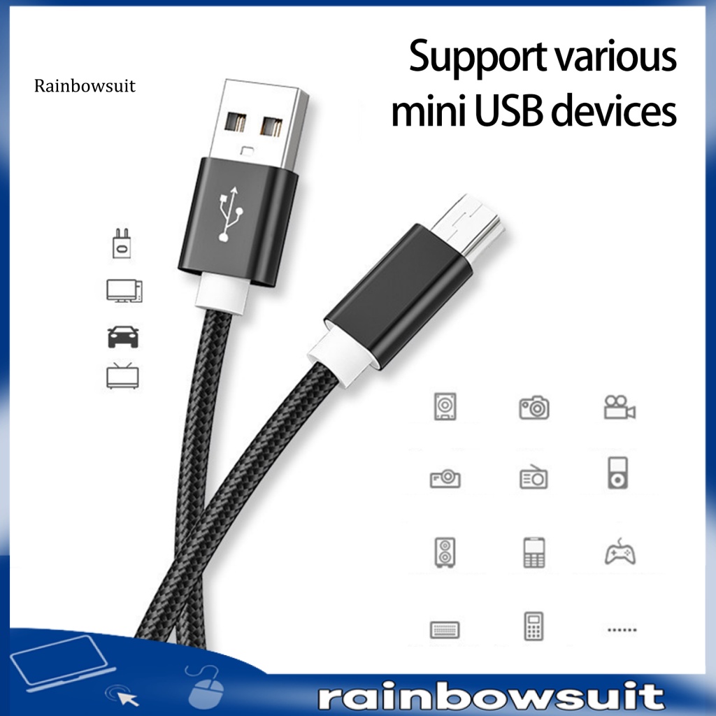 Dây Cáp USB Mini Cho Máy Nghe Nhạc MP3 MP4