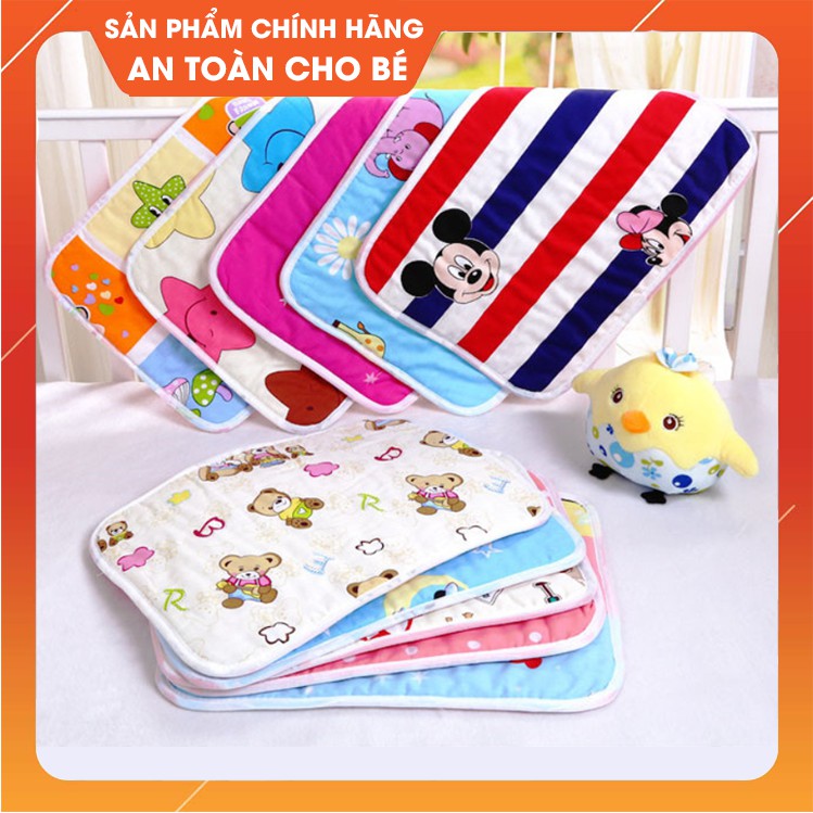 Combo 5 Miếng Lót Chống thấm cho bé (Size 30x40cm) - Thoáng khí &amp; An toàn cho bé yêu