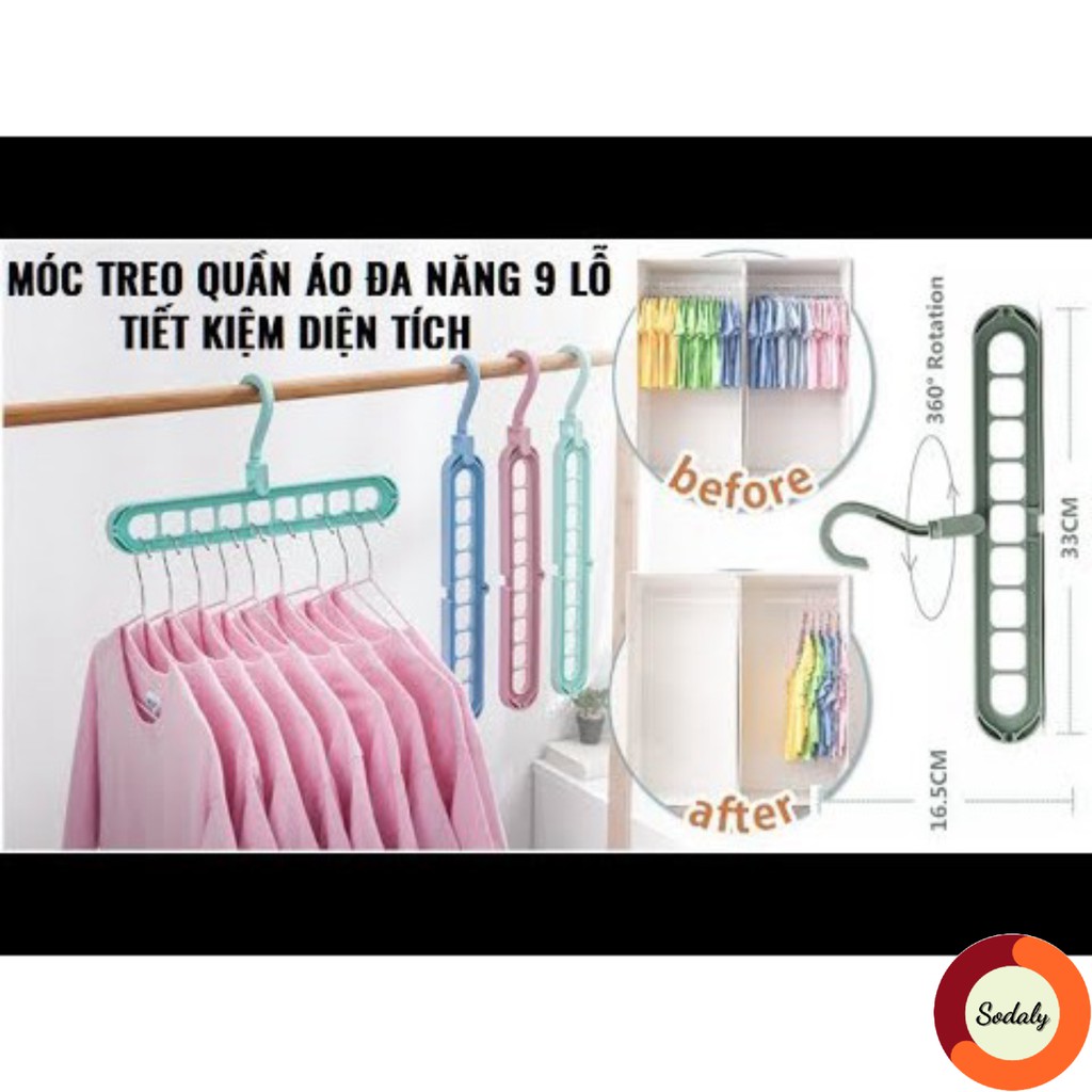 Móc Treo Quần Áo Đa Năng Tiện Lợi