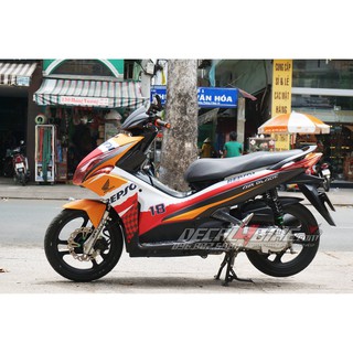 [D4B-Tem chuẩn xịn] Tem trùm xe Air Blade 2011 Repsol