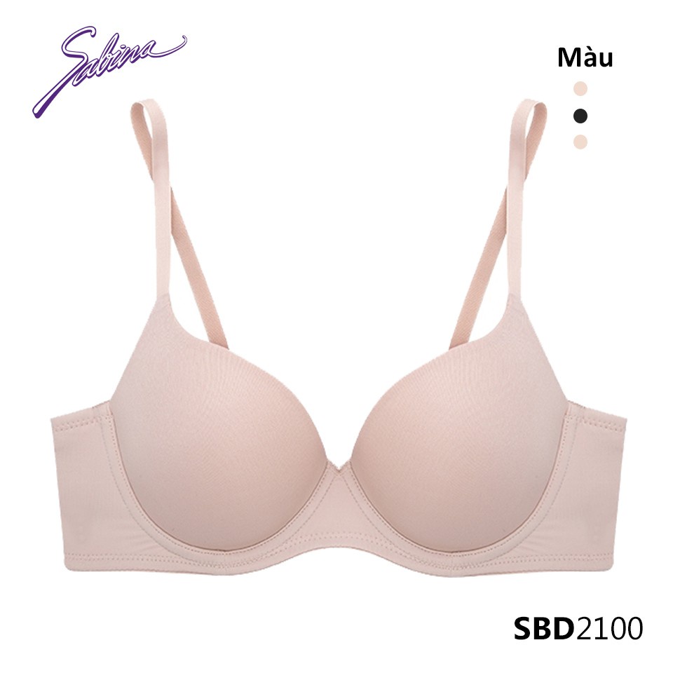 Combo 2 Áo Lót Mút Mỏng Có Kèm Miếng Mút Rời Phù Hợp Ngực Vừa Và Lớn Perfect Bra By Sabina SBD2100