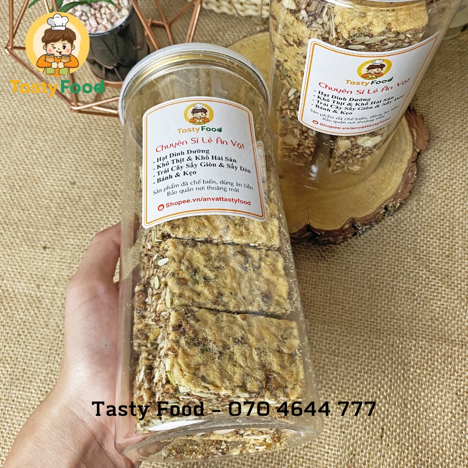 250G Thanh Gạo Lứt Chà Bông Tasty Food