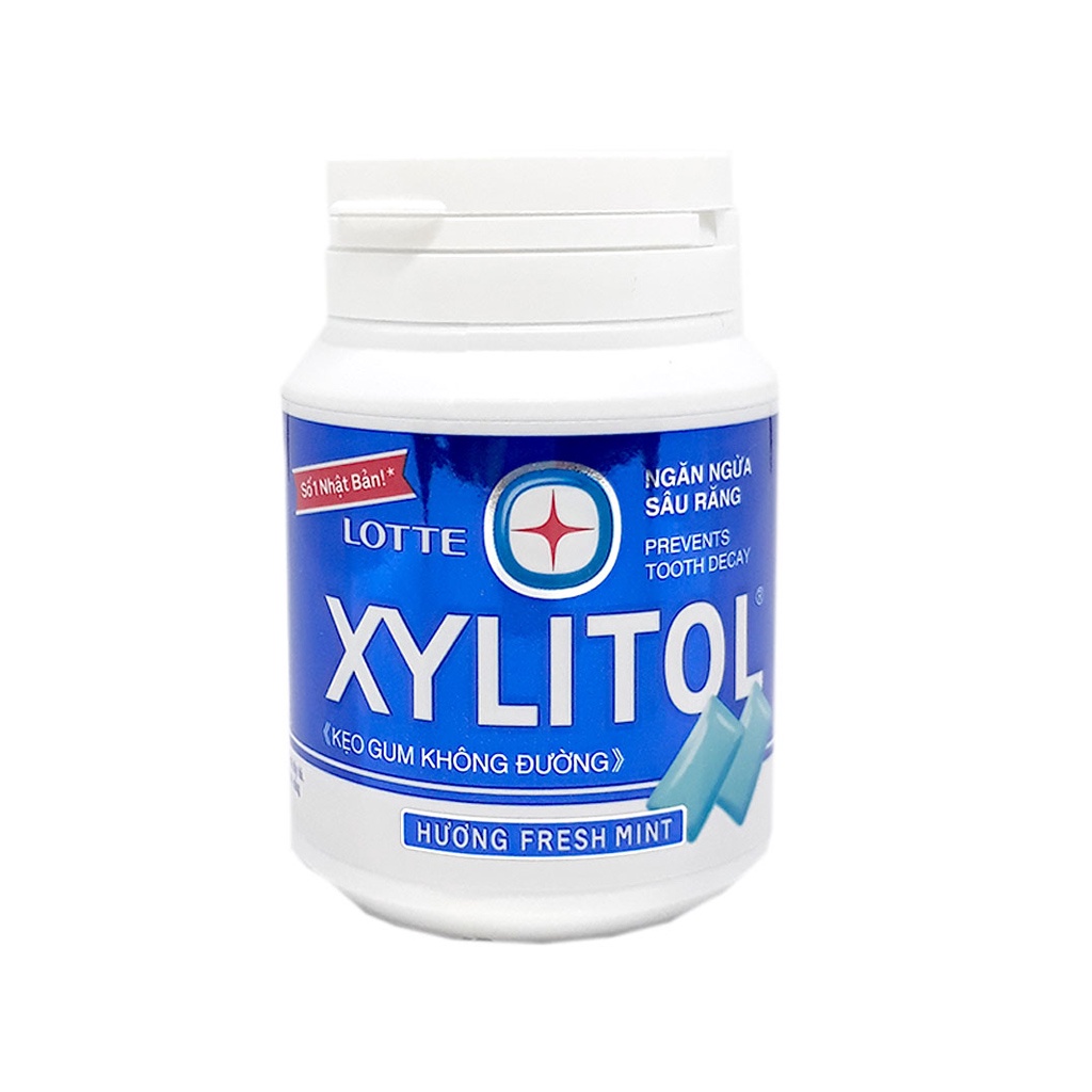 ￼Kẹo gum không đường Lotte Xylitol [xilytol, xilitol, xylytol]