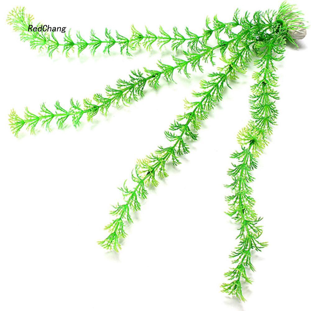 Cỏ nhựa nhân tạo trang trí hồ cá tiện lợi