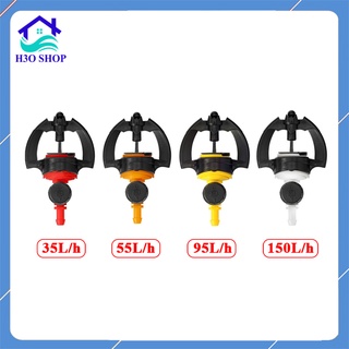 Béc tưới SD9000 liền van, béc phun mưa tưới gốc chống côn trùng, có van điều chỉnh