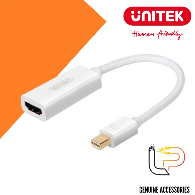 CÁP CHUYỂN MINI DISPLAYPORT TO HDMI UNITEK Y-6345WH