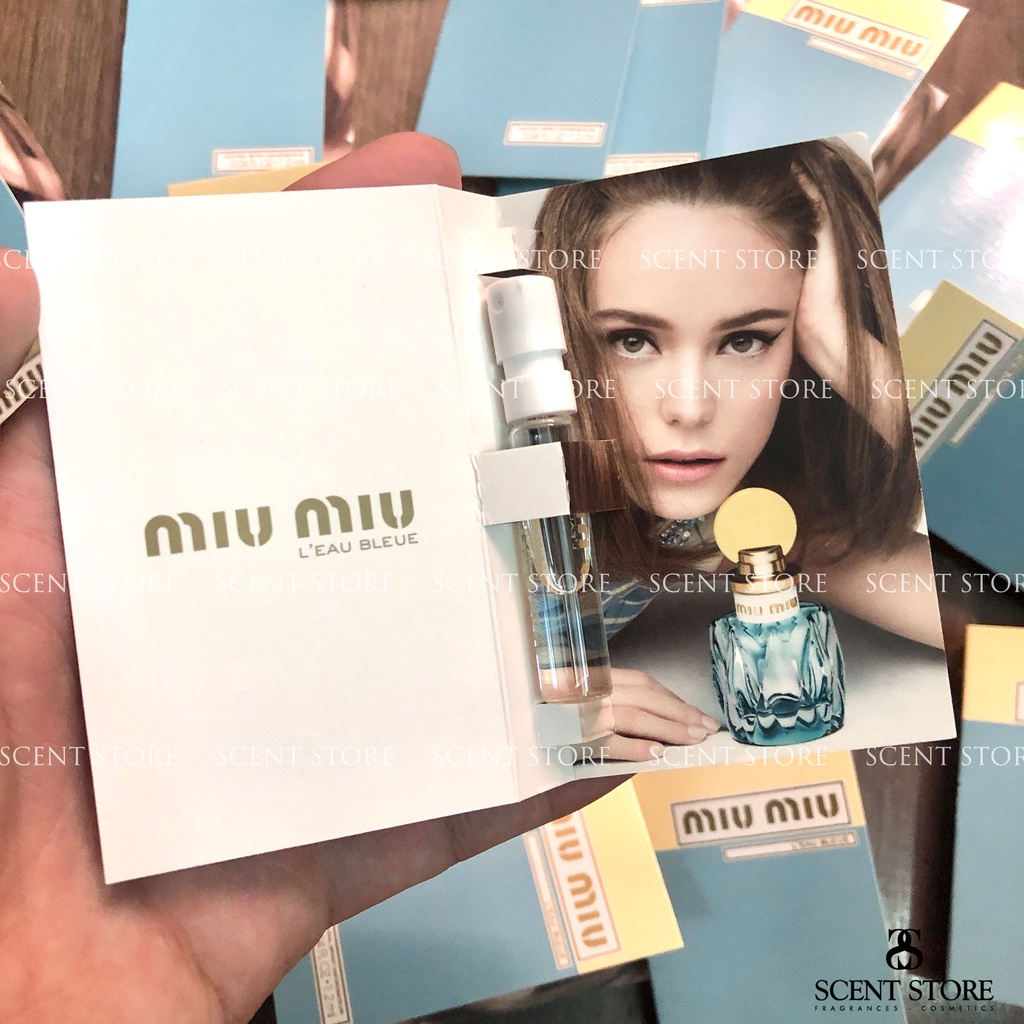 Scentstorevn - Vial chính hãng nước hoa Miu Miu L’Eau Bleue EDP [1.2ml]