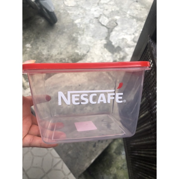 [Tặng hộp nhựa1.6L]Cà phê rang xay hoà tan 3in1 Nescafe 46 gói