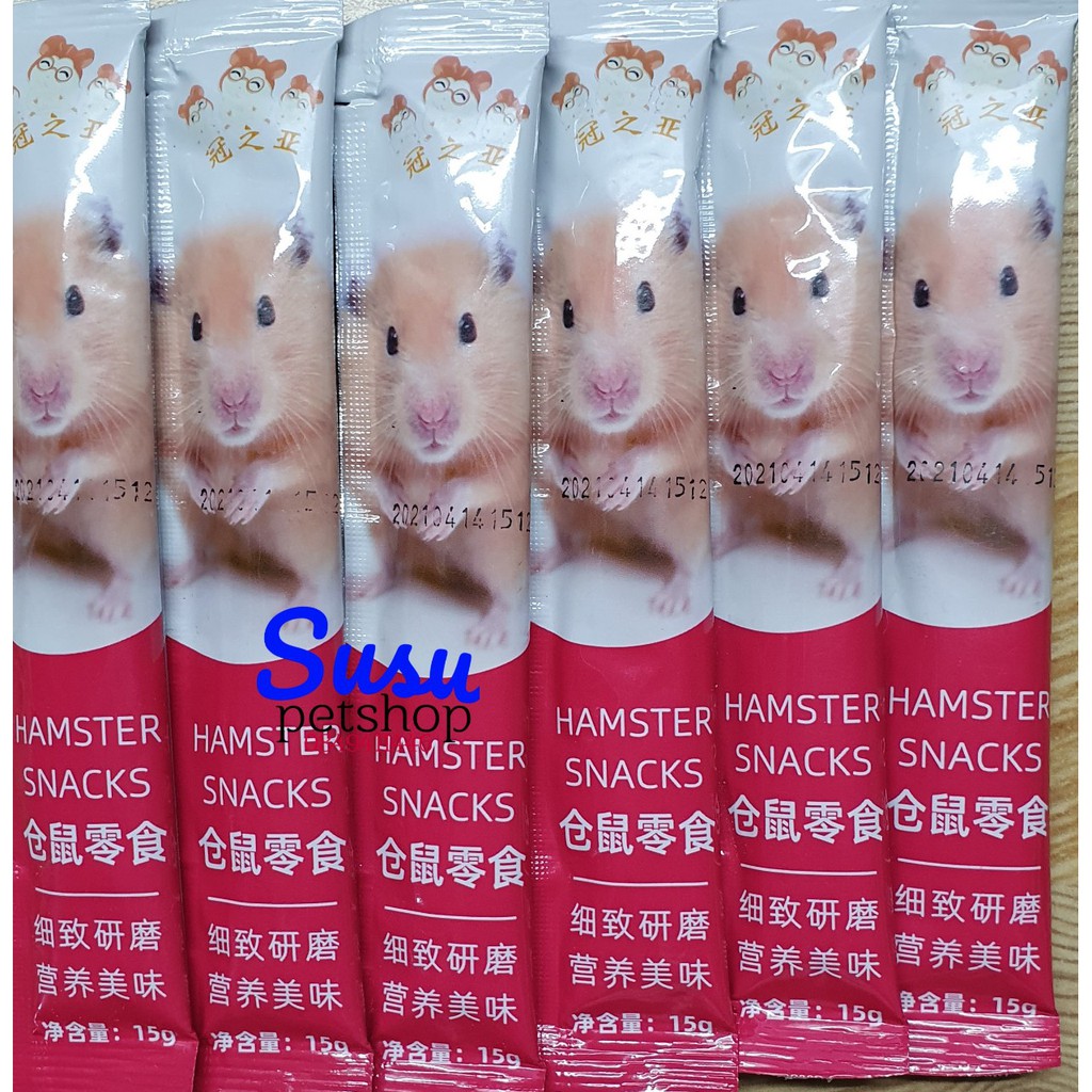 Gel dinh dưỡng cho Hamster (túi 15gr) Gấu vàng