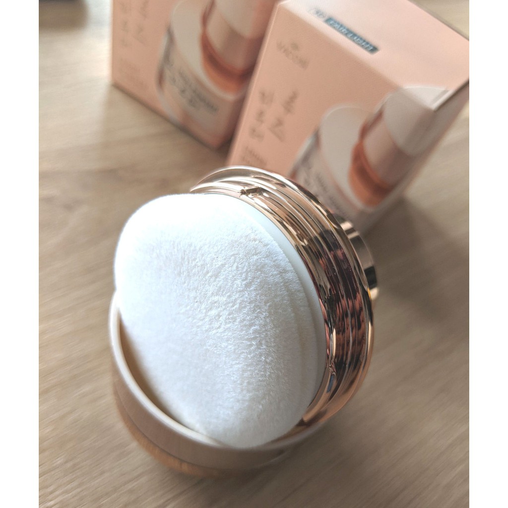 Phấn phủ bột siêu mịn kiềm dầu Vacosi Loose Powder