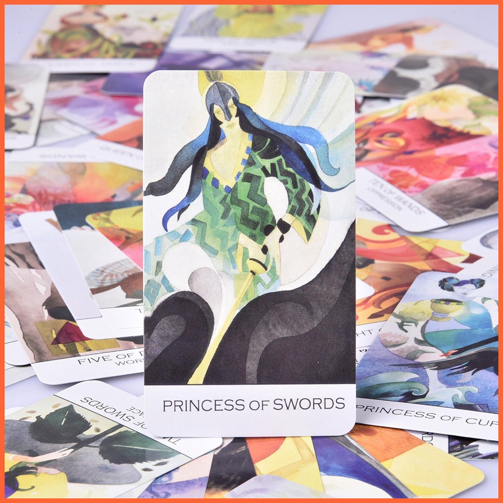 Bộ Bài Tarot Tiếng Anh Màu Sắc Độc Đáo
