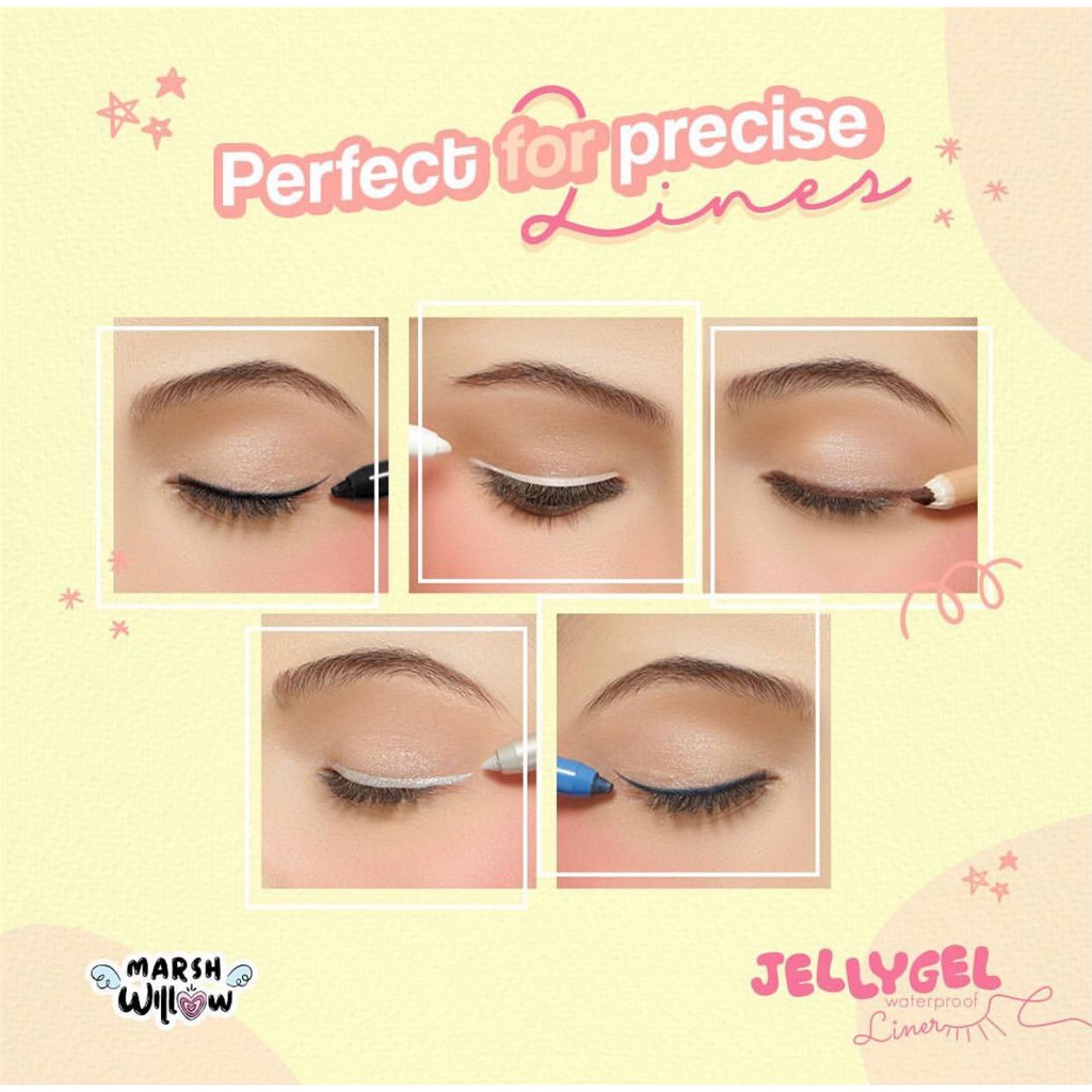 (hàng Mới Về) Bút Kẻ Mắt Marshwillow Dạng Gel Chuyên Dụng Cho Trang Điểm | BigBuy360 - bigbuy360.vn