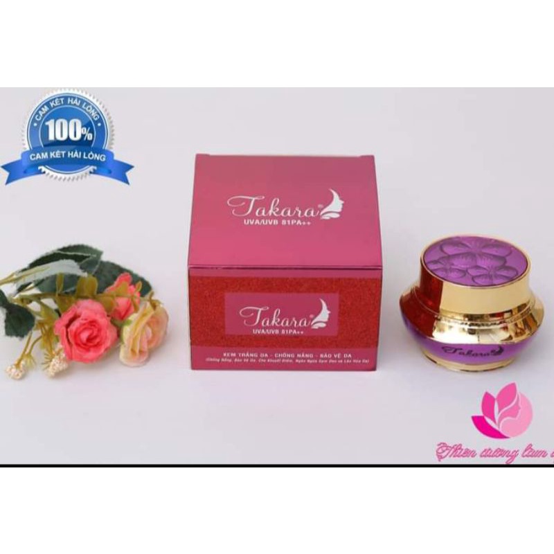 Kem Takara Ngừa Nám Mụn Thâm Giảm Nhờn Dưỡng Trắng Da Takara 25g