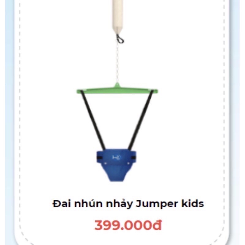 Đai nhún nhảy JUMPERKIDS bán lẻ - Không Kèm Khung | Xích đu nhún nhảy