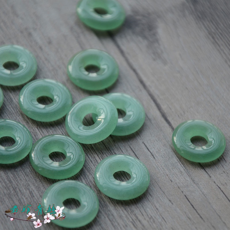 Bingyingge Phụ Kiện Khóa Vòng Tay / Dây Chuyền / Vòng Tay Bằng Đá Tự Nhiên 17MM diy