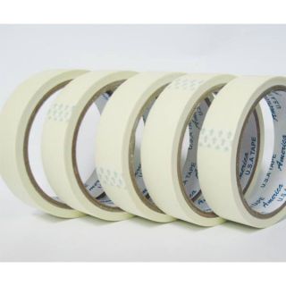2 cuộn BĂNG KEO GIẤY NHĂN VIẾT CHỮ 2.5F x 25 yard