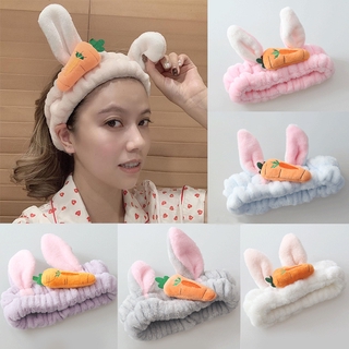 Băng đô thiết kế tai thỏ hoạt hình phong cách Nhật Bản đáng yêu xinh xắn