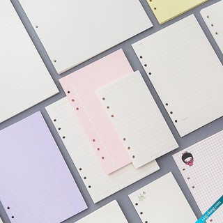 Giấy Refill dot grid 45 tờ A4/A5/B5/A6/A7 Làm Sổ Kế Hoạch KLong Planner Bullet journal