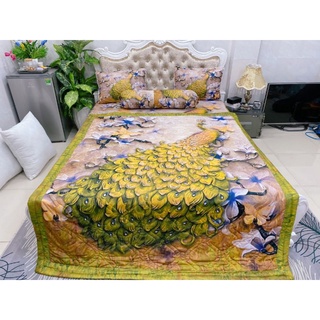 Bộ drap thun lạnh ý 5D cao cấp MS 579
