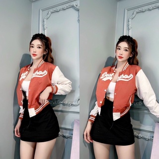 Áo khoác dù 2 lớp phối tay - S8A