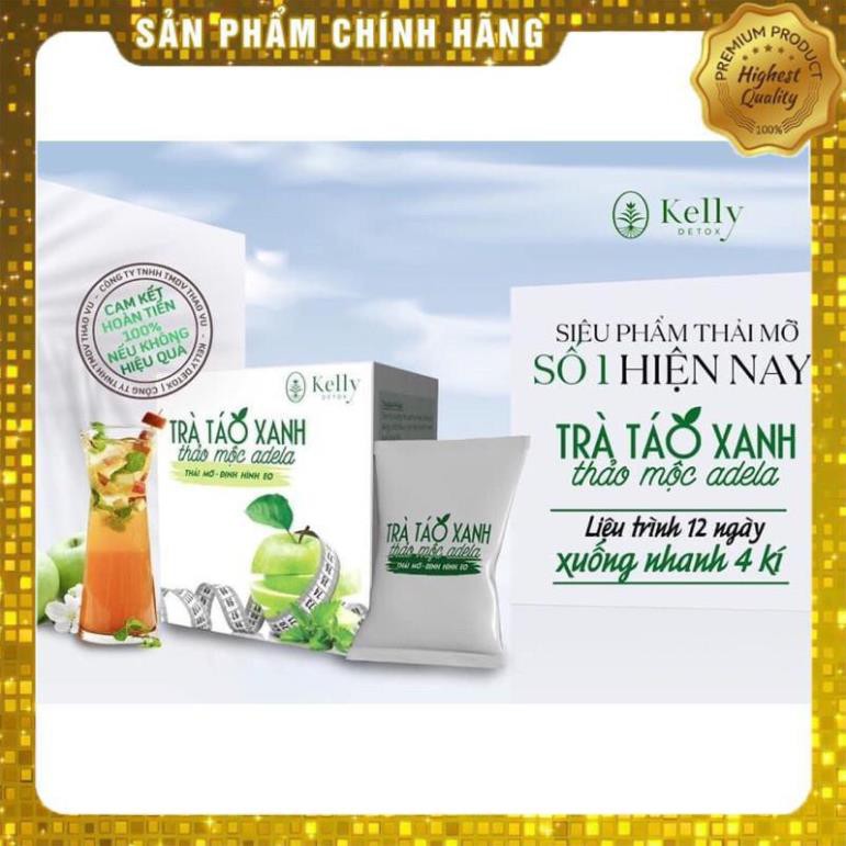 (Tăng 3 gói)TRÀ GIẢM CÂN TÁO XANH THẢO MỘC 🍏 THẢI M.Ỡ - ĐỊNH HÌNH EO🍏 - HÀNG CHÍNH HÃNG - NHẬN MÃ FREESHIP