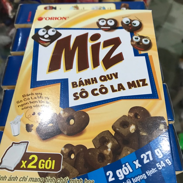 Bánh Quy Socola Miz 54g