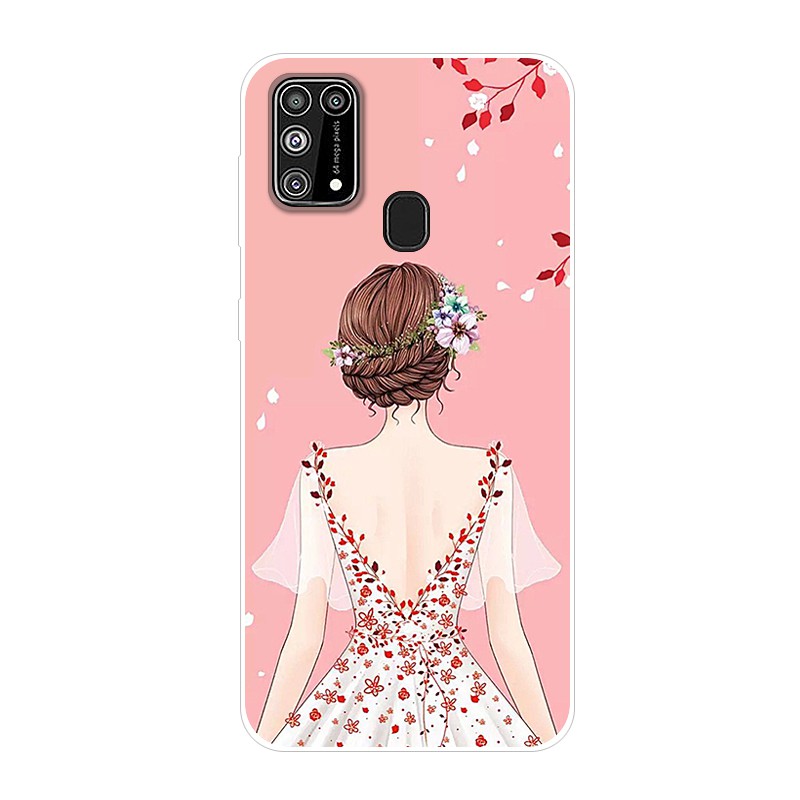 Silicone TPU Soft Case Samsung Galaxy M31 Cartoon Printed Anime Casing For SamsungM31 M 31Back Cover