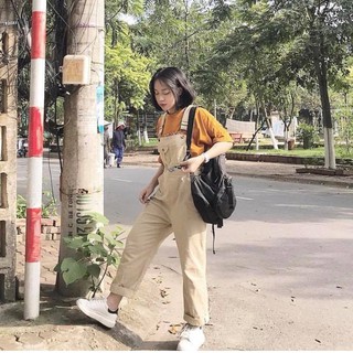 Quần Yếm Kaki