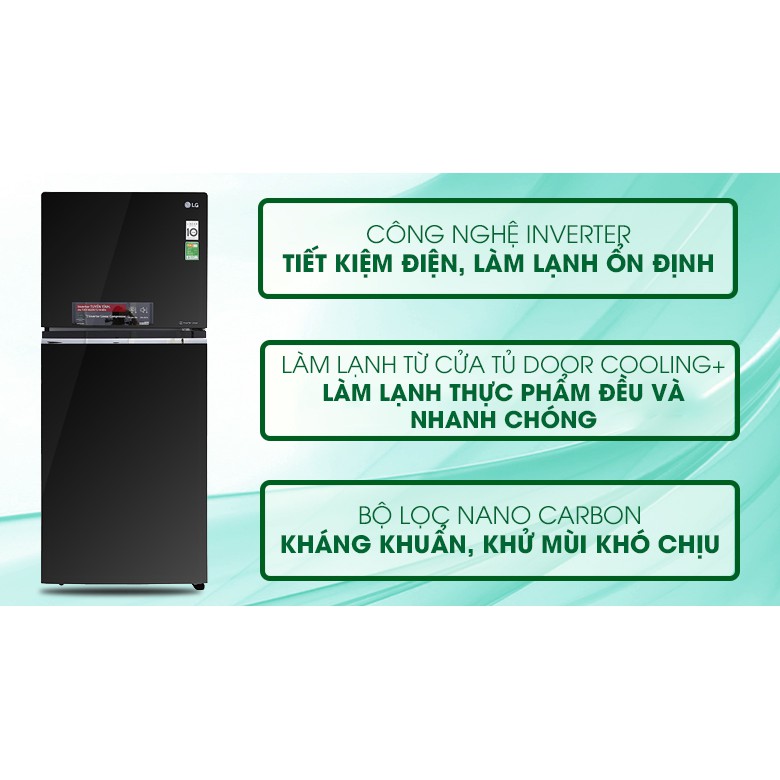 Tủ lạnh LG Inverter 393 lít GN-L422GB (Miễn phí giao tại HCM-ngoài tỉnh liên hệ shop)