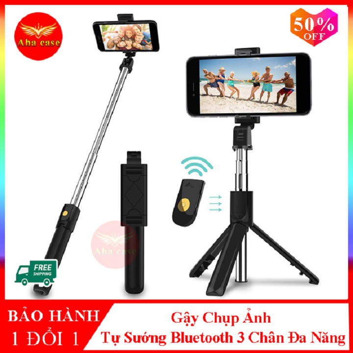 Gậy Chụp Ảnh Tự Sướng Bluetooth Tripod K07 - Giá Đỡ Điện …