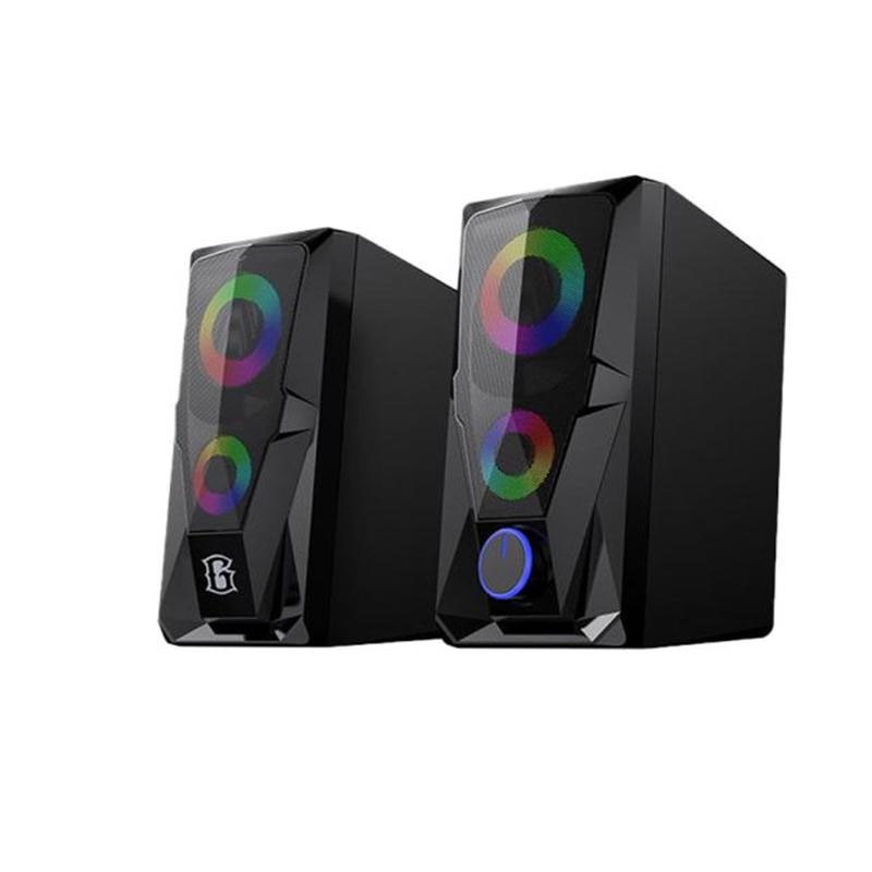 Loa vi tính gaming Robot RS200 công suất 6w - Hàng Chính Hãng - Bảo Hành 12 Tháng - 1 ĐỔI 1