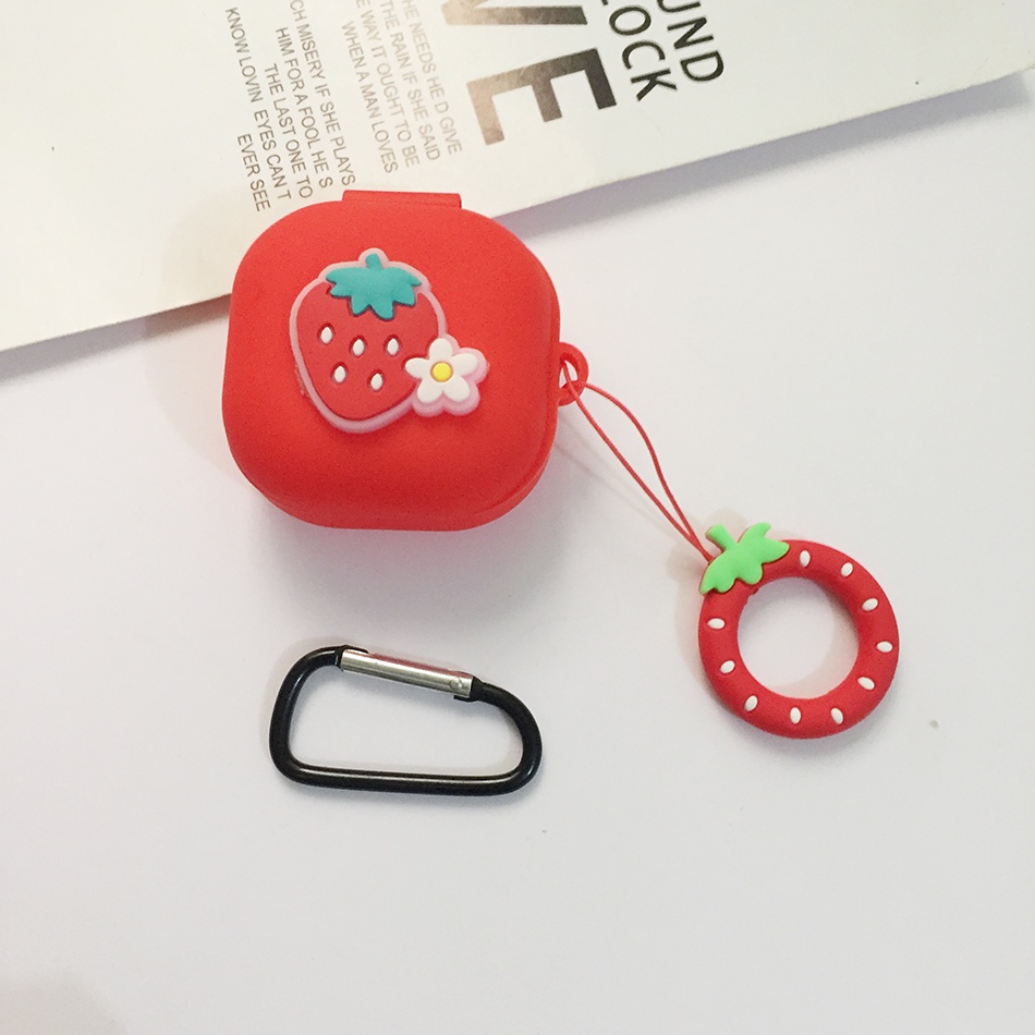 Vỏ Bảo Vệ Hộp Sạc Tai nghe không dây Bằng Silicon Mềm Họa Tiết Hoạt Hình / Cầu Vồng Dễ Thương Cho Baseus Encok WM01 /