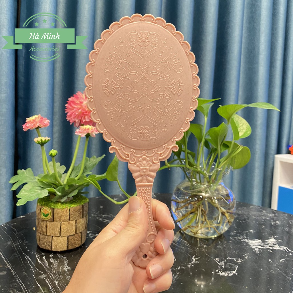 Gương Cầm Tay Princess Hoàng Cung Không Gập