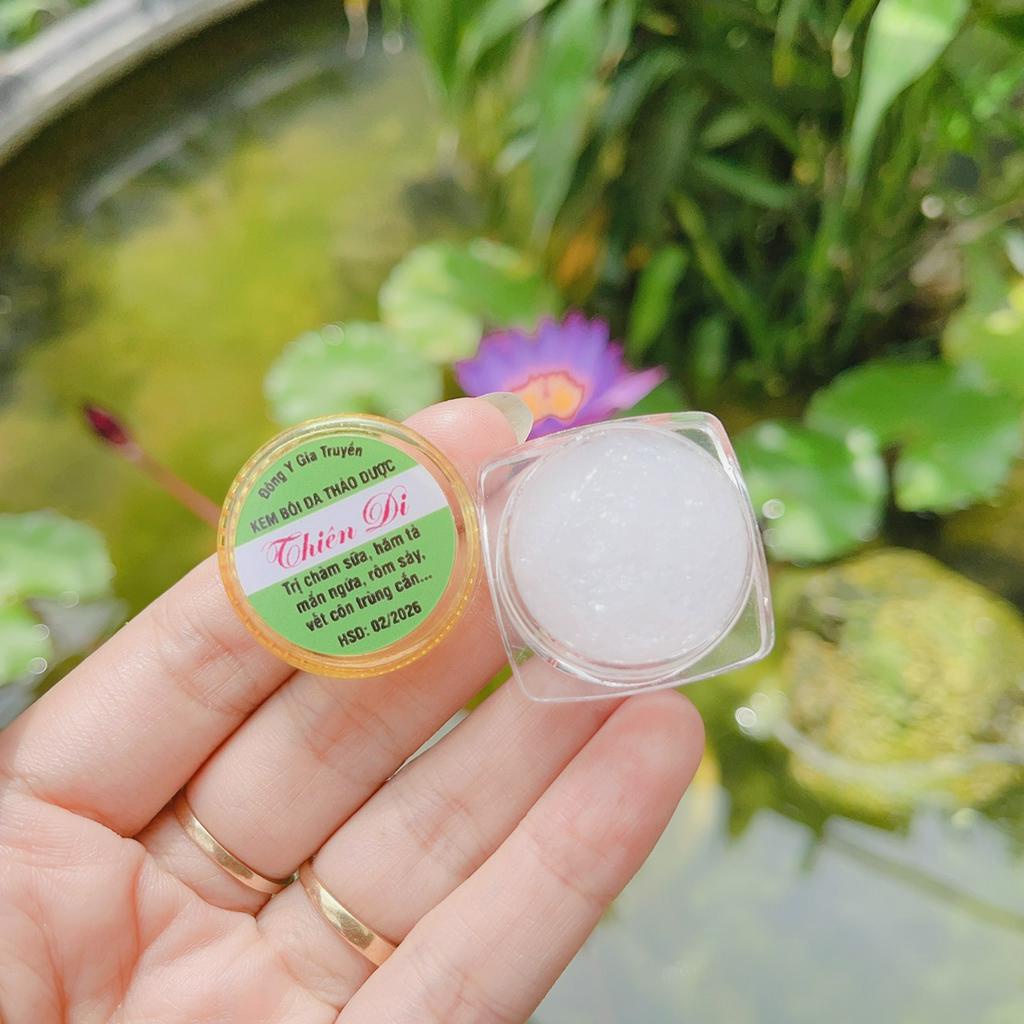 Kem Bôi Da Gia Truyền Thiên Di - Kem Bôi Chàm Sữa Hăm Tả Trắng Mướt Sau 3 Lần Sử Dụng hũ 8gr