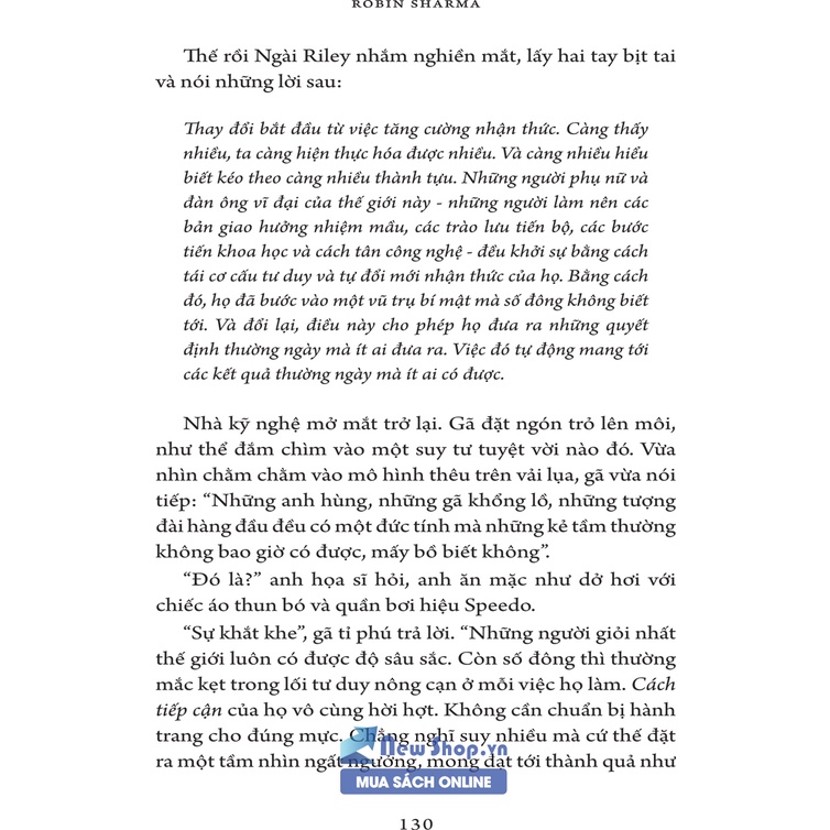 Sách - Làm Chủ Bình Minh - Sống Đời Xuất Chúng